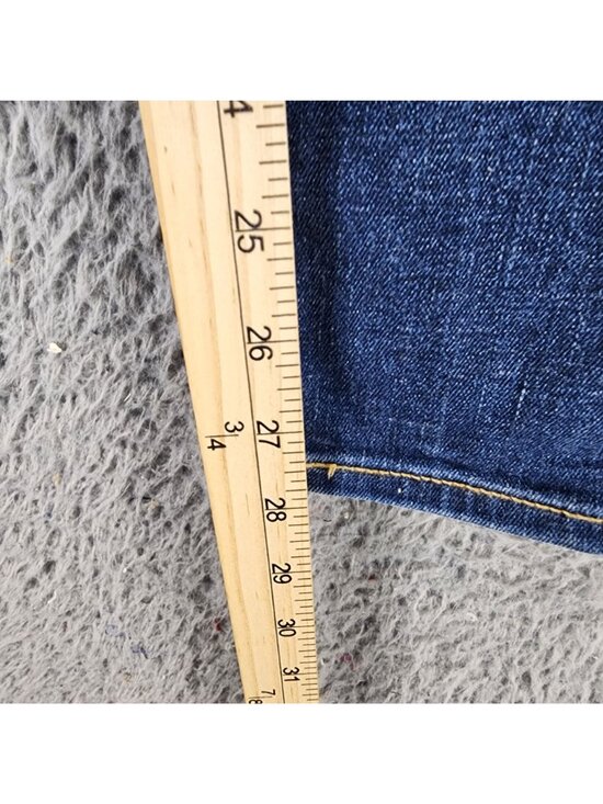 Old Navy Jeans Womens 6 Blue Stretch Denim Rockstar Super Skinny - Picture 6 of 11
